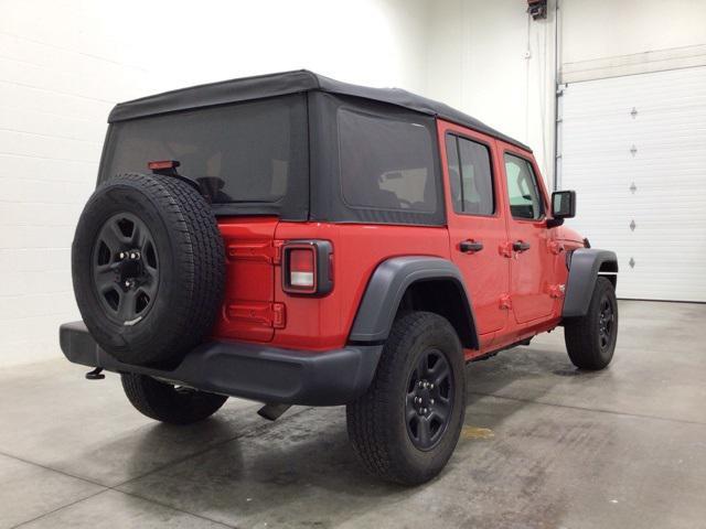 used 2021 Jeep Wrangler Unlimited car, priced at $28,588