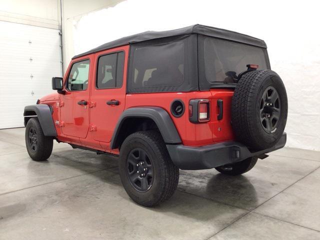 used 2021 Jeep Wrangler Unlimited car, priced at $28,588