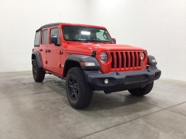 used 2021 Jeep Wrangler Unlimited car, priced at $28,588