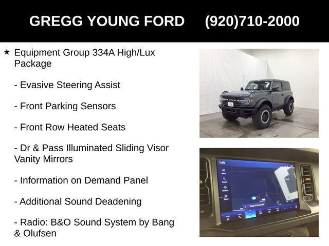 new 2024 Ford Bronco car, priced at $58,881