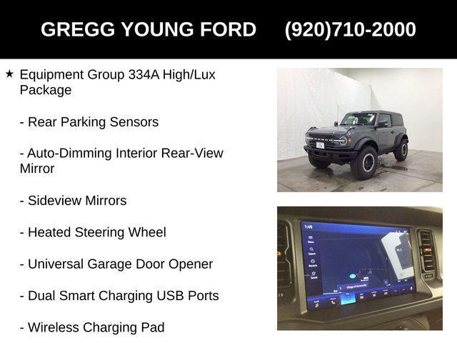 new 2024 Ford Bronco car, priced at $58,881