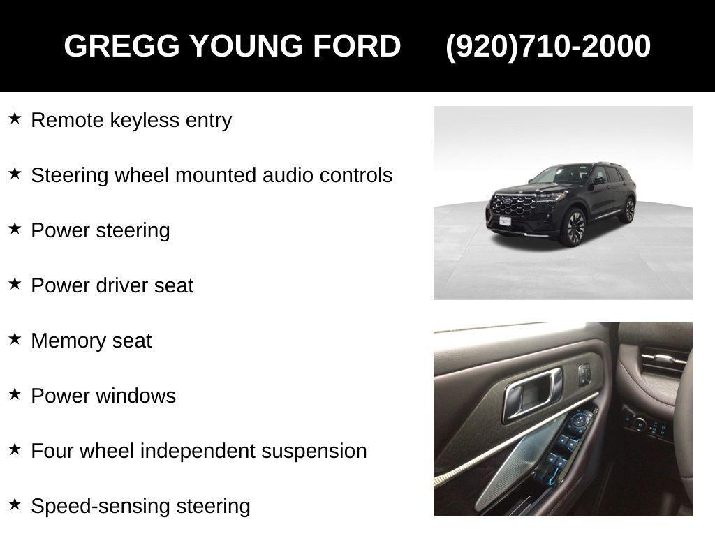 new 2026 Ford Explorer car, priced at $58,495
