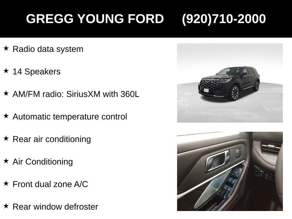 new 2026 Ford Explorer car, priced at $58,495