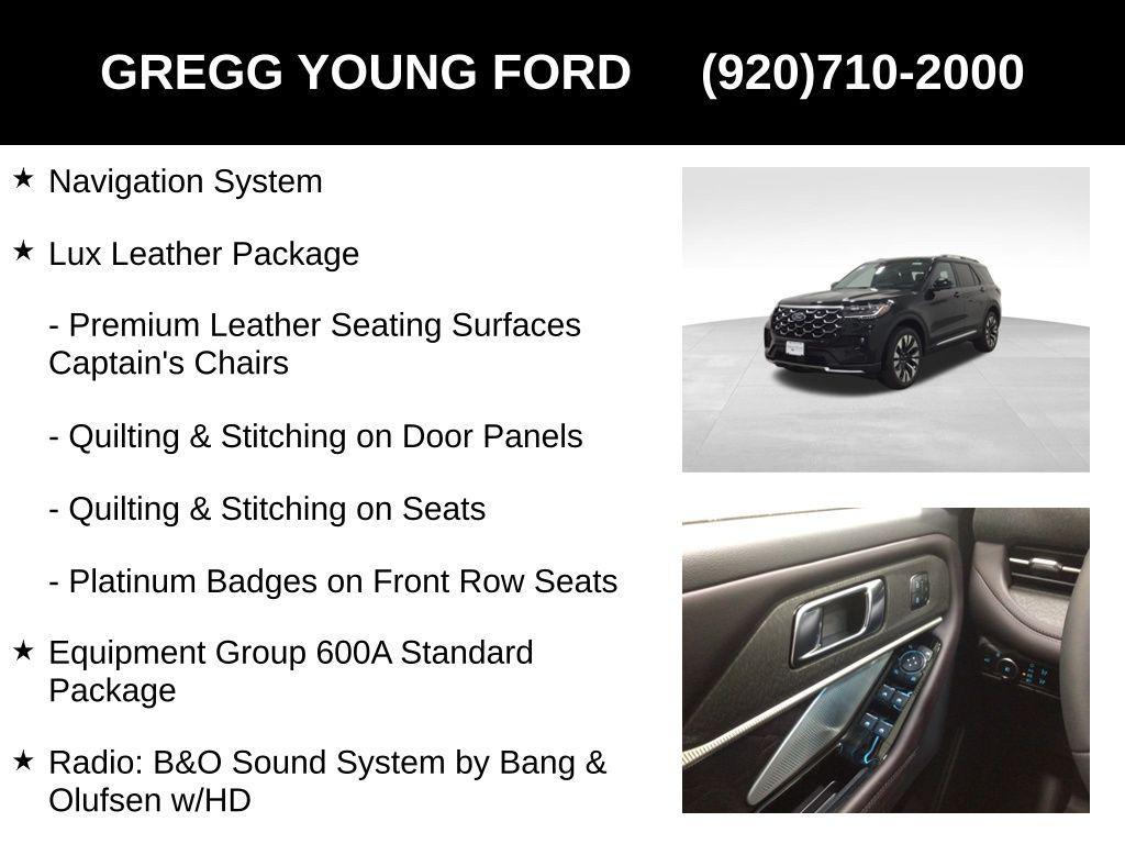 new 2026 Ford Explorer car, priced at $58,495