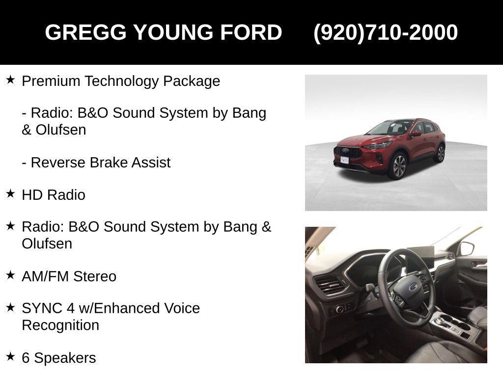 new 2025 Ford Escape car, priced at $40,727