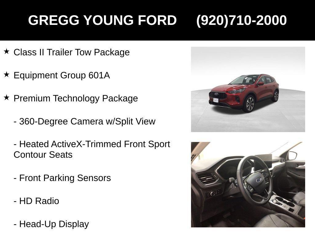 new 2025 Ford Escape car, priced at $40,727