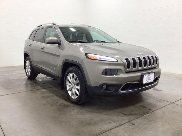 used 2017 Jeep Cherokee car, priced at $18,500