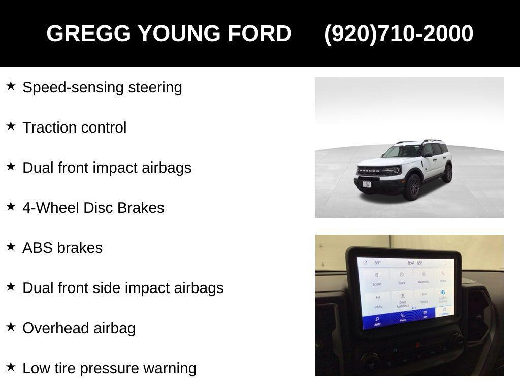 new 2024 Ford Bronco Sport car, priced at $27,635