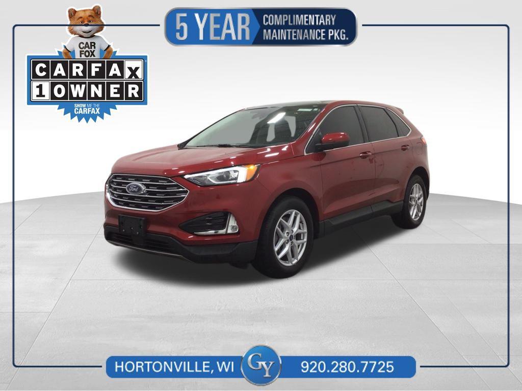 used 2021 Ford Edge car, priced at $22,500