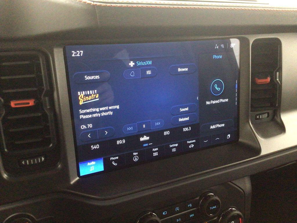 new 2025 Ford Bronco car, priced at $81,985