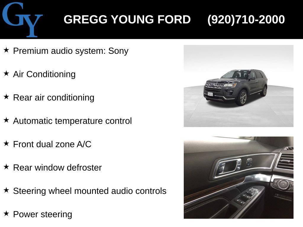 used 2018 Ford Explorer car, priced at $17,000
