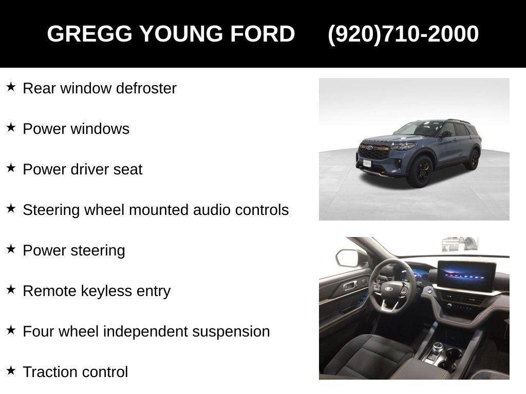 new 2026 Ford Explorer car, priced at $52,230
