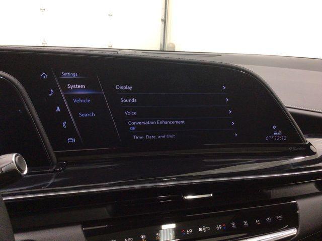 used 2024 Cadillac Escalade car, priced at $92,400