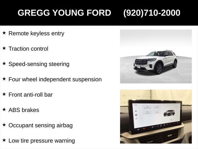 new 2025 Ford Explorer car, priced at $46,938