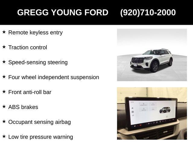 new 2025 Ford Explorer car, priced at $46,938