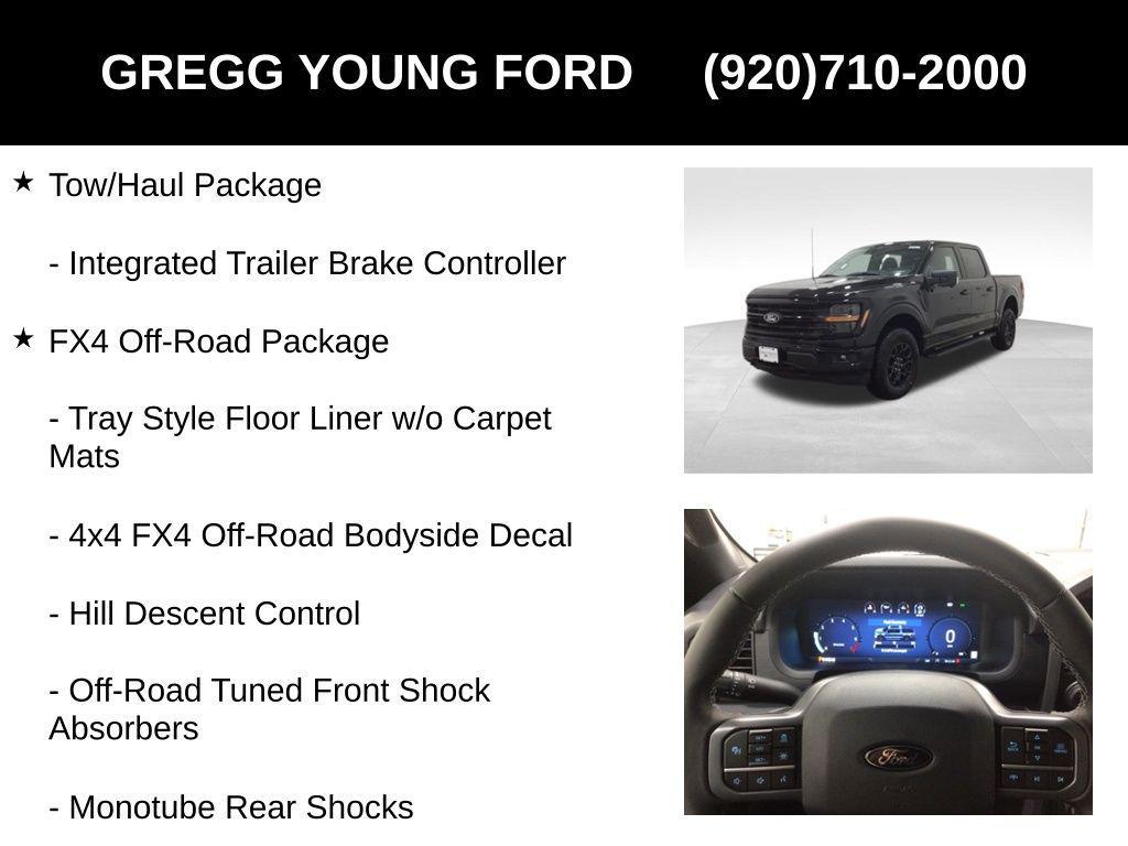 new 2025 Ford F-150 car, priced at $54,395