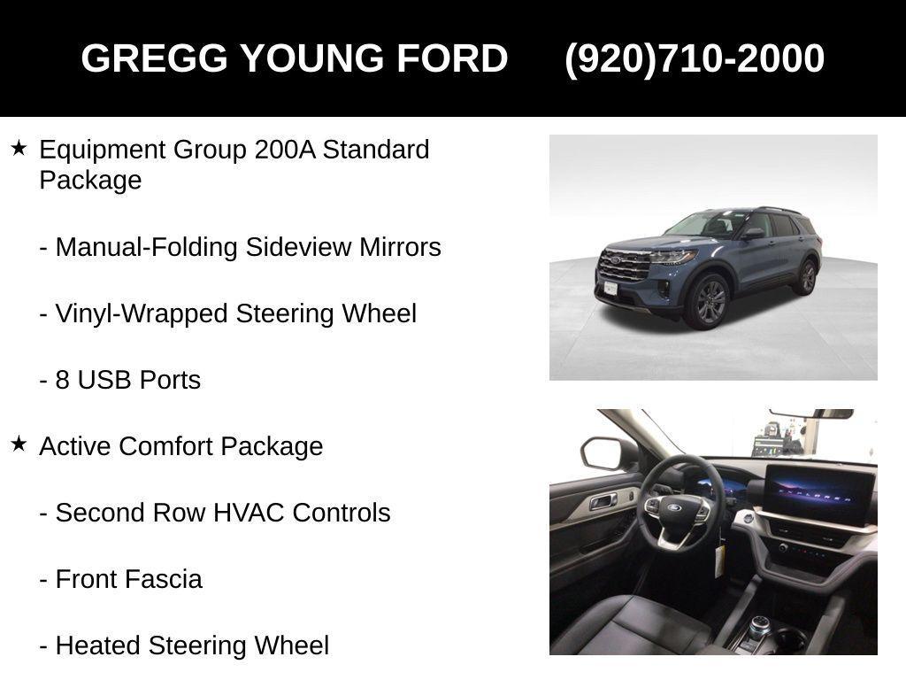 new 2026 Ford Explorer car, priced at $49,375