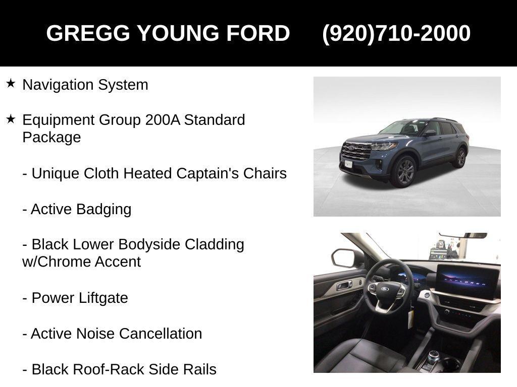 new 2026 Ford Explorer car, priced at $49,375