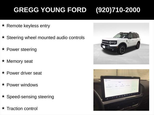 new 2025 Ford Bronco Sport car, priced at $37,792