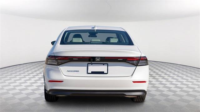 new 2025 Honda Accord car, priced at $29,845