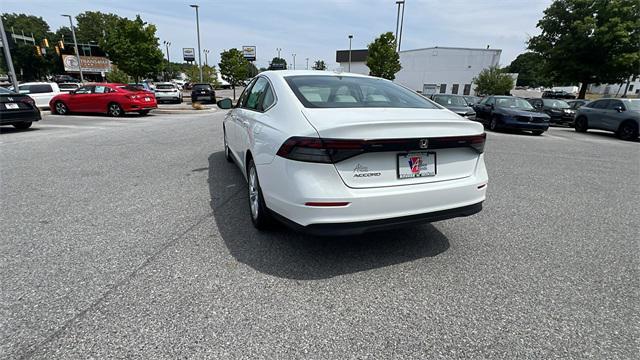 new 2024 Honda Accord car, priced at $29,445