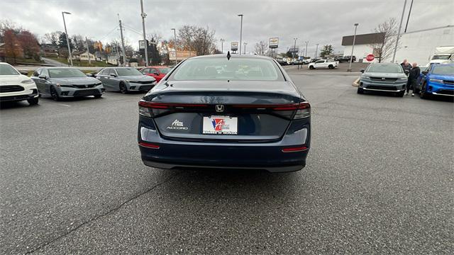 new 2025 Honda Accord car, priced at $31,655