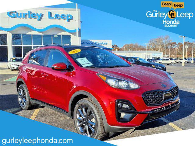used 2021 Kia Sportage car, priced at $20,136
