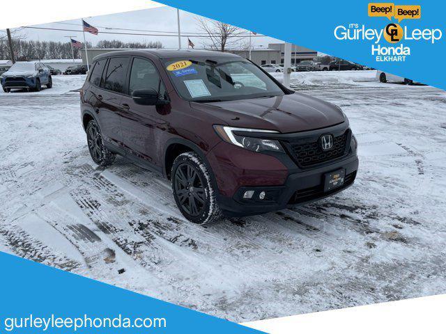 used 2021 Honda Passport car, priced at $26,989