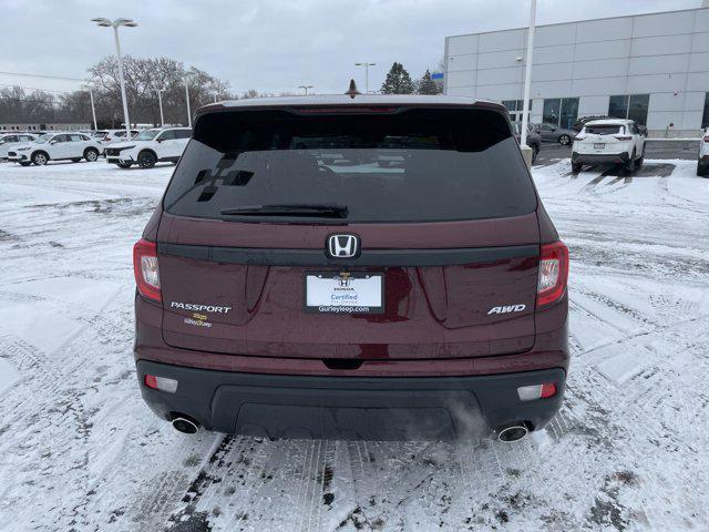 used 2021 Honda Passport car, priced at $28,138