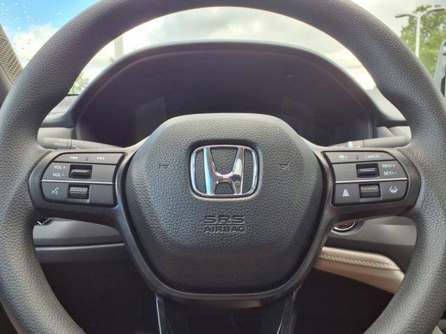new 2025 Honda Accord car, priced at $30,805