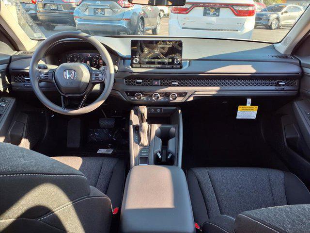 new 2025 Honda Accord car, priced at $30,850