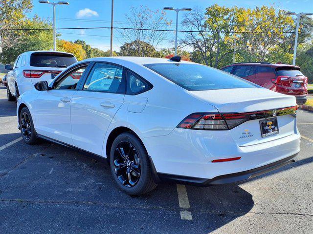 new 2025 Honda Accord car, priced at $30,850
