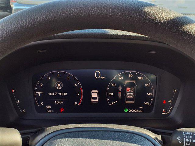 new 2025 Honda Accord car, priced at $30,850