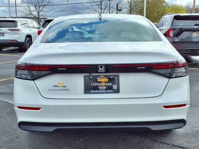 new 2025 Honda Accord car, priced at $29,900