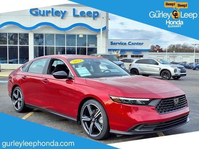 used 2023 Honda Accord Hybrid car, priced at $27,714