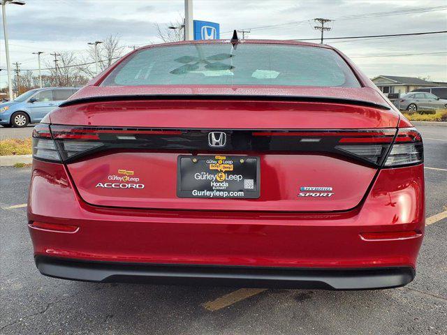 used 2023 Honda Accord Hybrid car, priced at $27,714