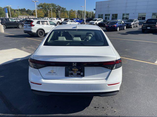 new 2025 Honda Accord car, priced at $28,740