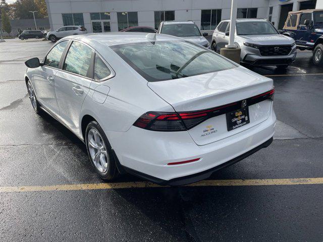 new 2025 Honda Accord car, priced at $28,750