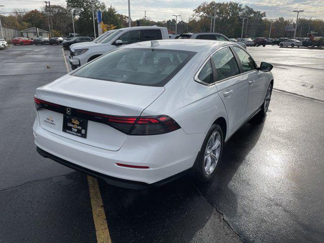 new 2025 Honda Accord car, priced at $28,750