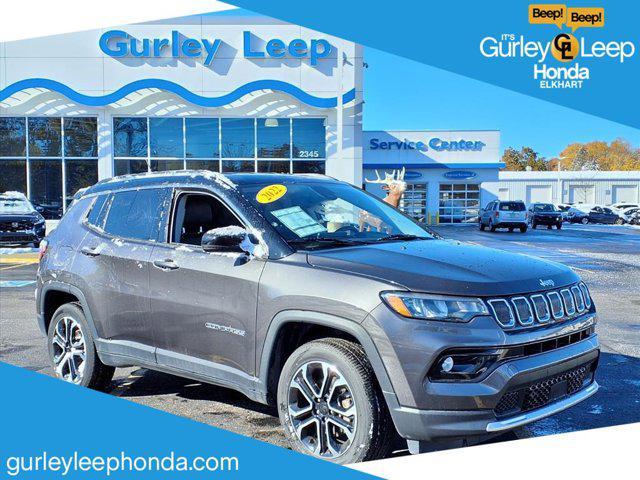 used 2022 Jeep Compass car, priced at $21,842