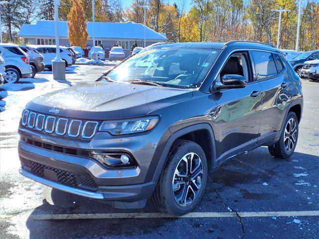 used 2022 Jeep Compass car, priced at $21,842