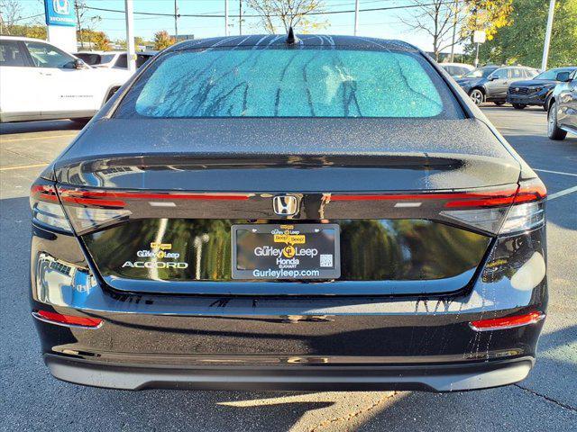 new 2025 Honda Accord car, priced at $30,419