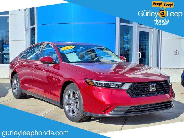 used 2024 Honda Accord car, priced at $27,858