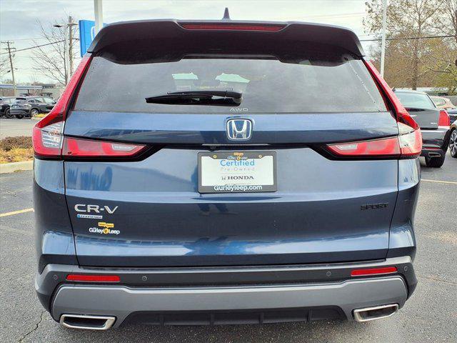 used 2024 Honda CR-V Hybrid car, priced at $35,120