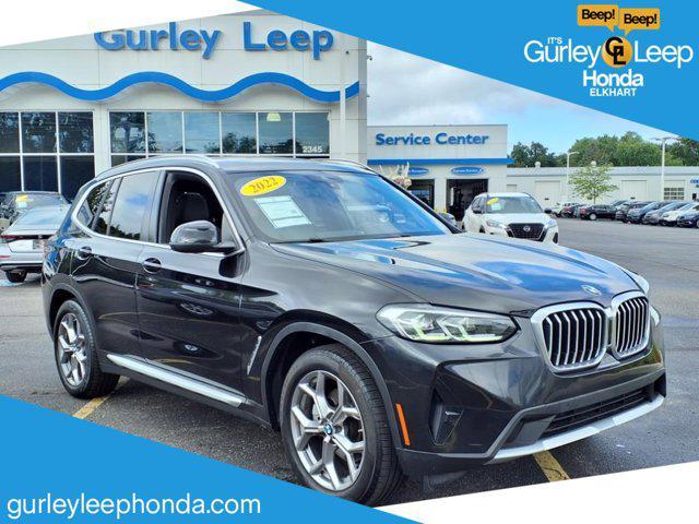 used 2022 BMW X3 car, priced at $31,509