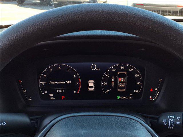 new 2025 Honda Accord car, priced at $30,850