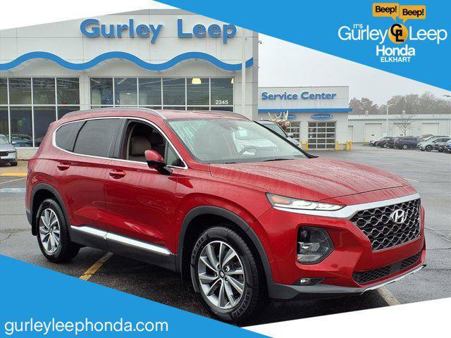 used 2019 Hyundai Santa Fe car, priced at $15,133