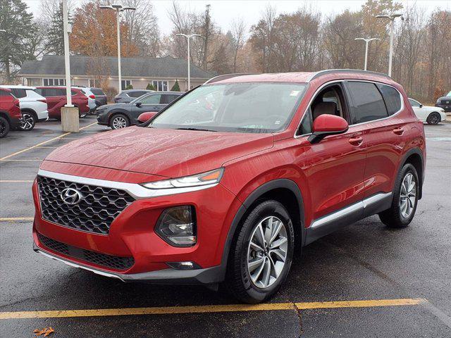 used 2019 Hyundai Santa Fe car, priced at $15,133