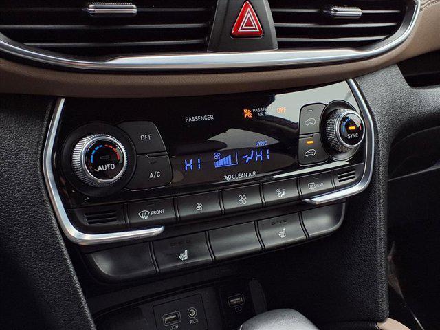 used 2019 Hyundai Santa Fe car, priced at $15,133