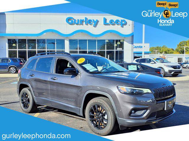 used 2023 Jeep Cherokee car, priced at $20,232